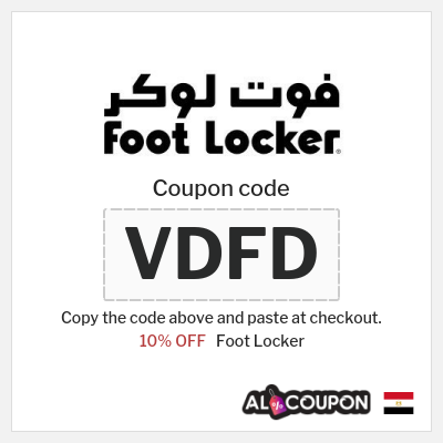 Coupon for Foot Locker (VDFD) 10% OFF