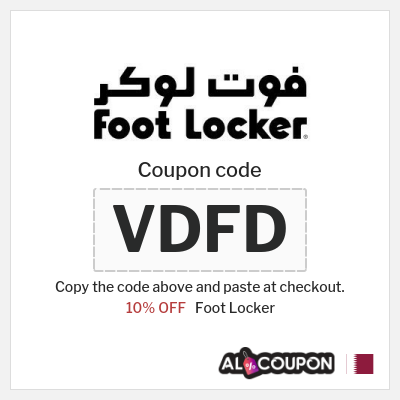 Coupon for Foot Locker (VDFD) 10% OFF