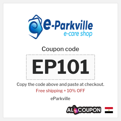 Coupon for eParkville (EP101) Free shipping + 10% OFF