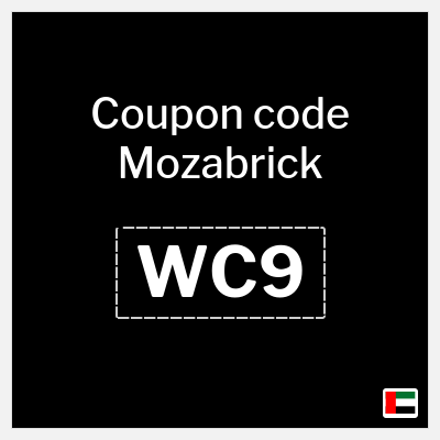 Coupon discount code for Mozabrick 10% OFF