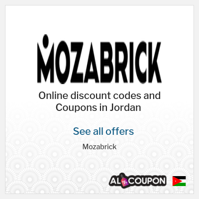 Coupon discount code for Mozabrick 10% OFF