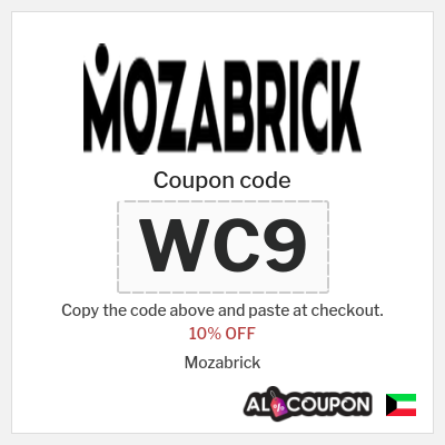 Coupon for Mozabrick (WC9) 10% OFF