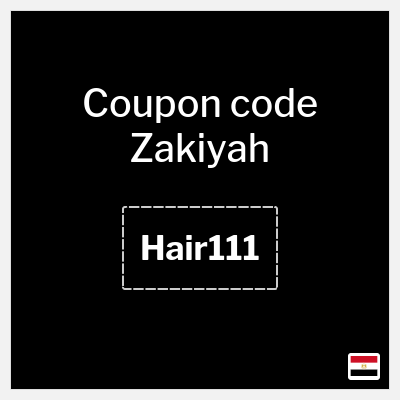 Coupon discount code for Zakiyah 15% OFF