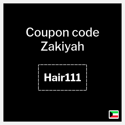 Coupon discount code for Zakiyah 15% OFF