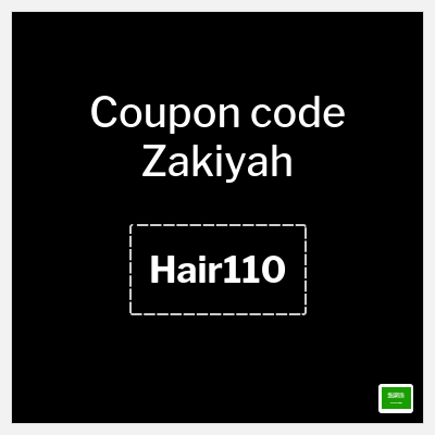 Coupon for Zakiyah (Hair110) 15% OFF