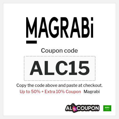 Coupon discount code for Magrabi Up to 50% Exclusive Discounts