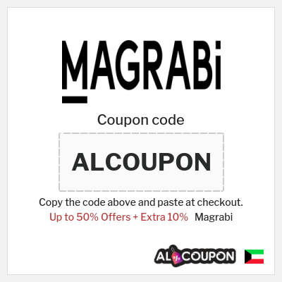 Coupon discount code for Magrabi Up to 50% Exclusive Discounts