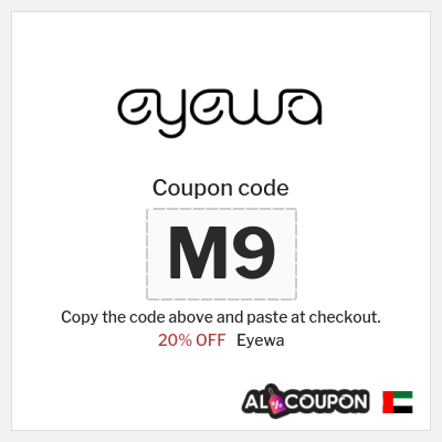 Coupon discount code for Eyewa 20% OFF Discount 