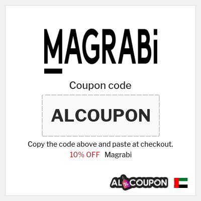 Coupon for Magrabi (ALCOUPON) 10% OFF
