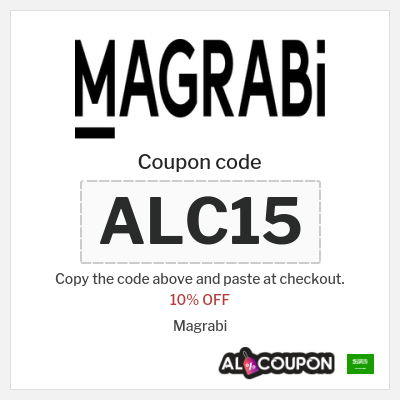 Coupon for Magrabi (ALC15) 10% OFF