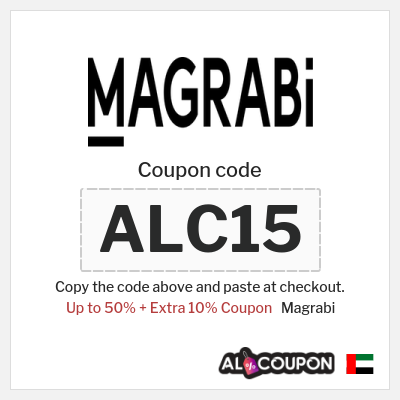 Magrabi Coupon (ALC15) Magrabi Discount Code 2026