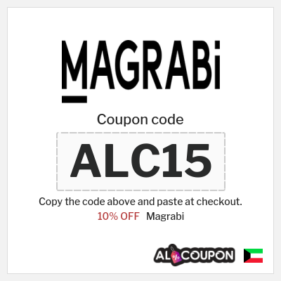 Coupon for Magrabi (ALC15) 10% OFF
