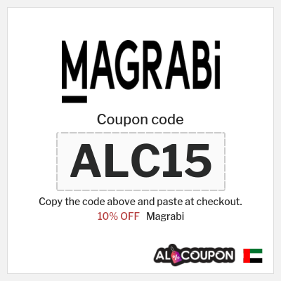 Coupon for Magrabi (ALC15) 10% OFF