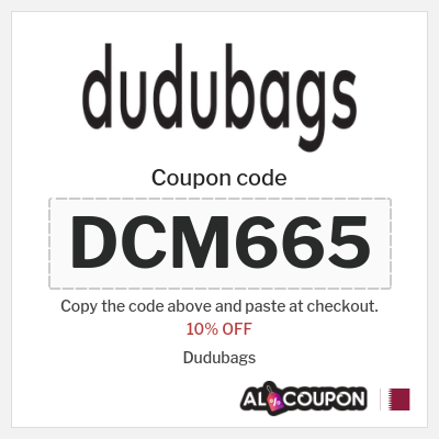 Coupon discount code for Dudubags 10% OFF