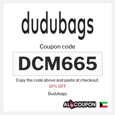 Coupon discount code for Dudubags 10% OFF