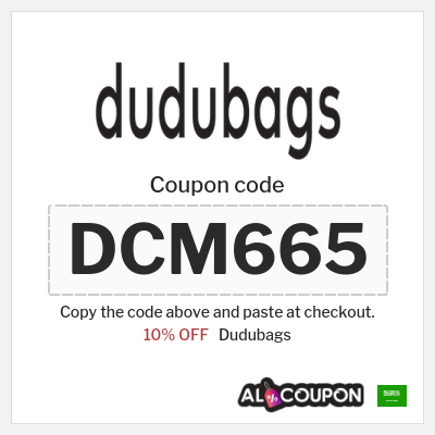 Coupon discount code for Dudubags 10% OFF