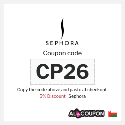 Sephora Coupon (CP26) Sephora Promo Code 2025