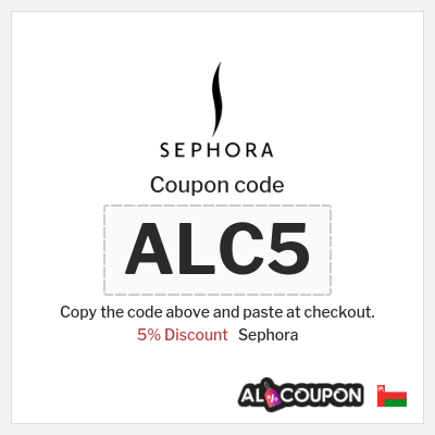 Sephora Coupon (ALC5) Sephora Promo Code 2026