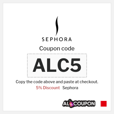 Sephora Coupon (ALC5) Sephora Promo Code 2026