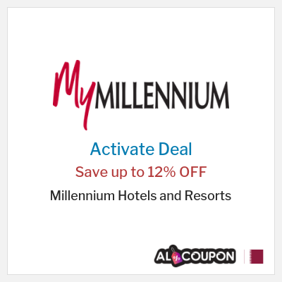 Coupon discount code for Millennium Hotels and Resorts 25% OFF