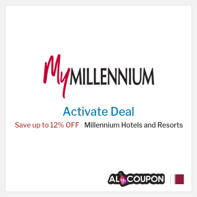 Special Deal for Millennium Hotels and Resorts Save up to 12% OFF