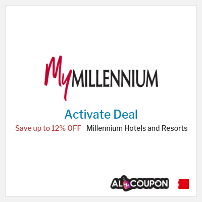 Special Deal for Millennium Hotels and Resorts Save up to 12% OFF