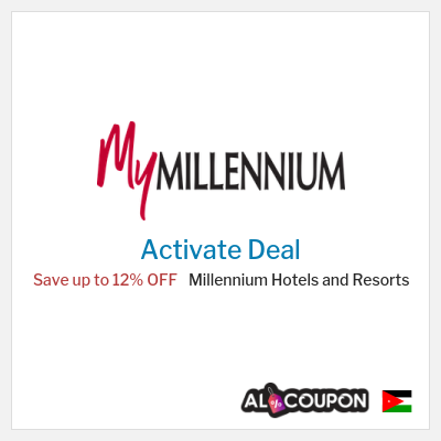 Special Deal for Millennium Hotels and Resorts Save up to 12% OFF
