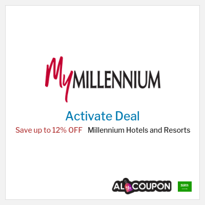 Special Deal for Millennium Hotels and Resorts Save up to 12% OFF
