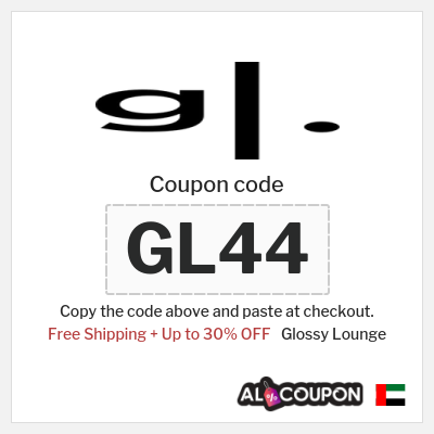 Coupon for Glossy Lounge (GL44) Free Shipping + Up to 30% OFF