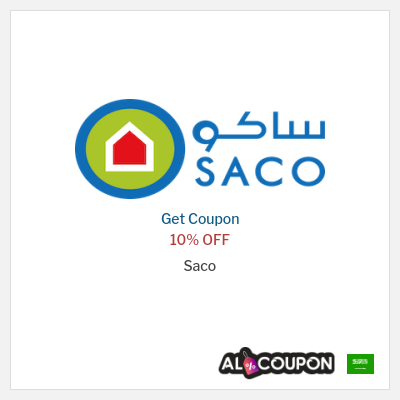 Coupon for Saco 10% OFF