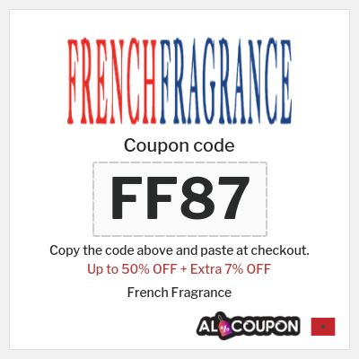 Coupon discount code for French Fragrance 7% OFF