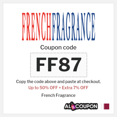 Coupon discount code for French Fragrance 7% OFF