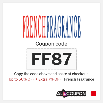 Coupon discount code for French Fragrance 7% OFF