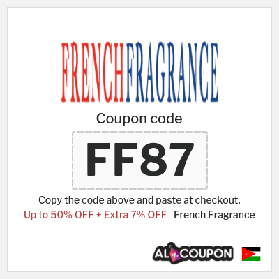 Coupon discount code for French Fragrance 7% OFF