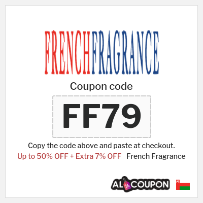 Coupon discount code for French Fragrance 7% OFF