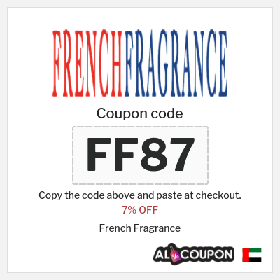 Coupon for French Fragrance (FF87) 7% OFF