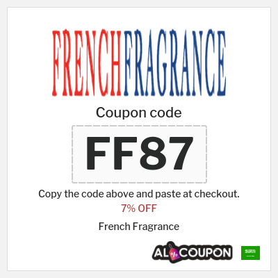 Coupon for French Fragrance (FF87) 7% OFF