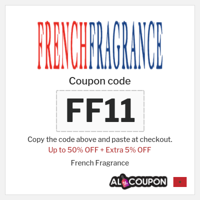 Coupon for French Fragrance (FF11) Up to 50% OFF + Extra 5% OFF