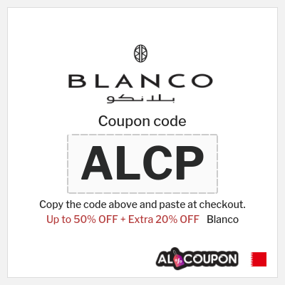 Coupon discount code for Blanco 20% OFF