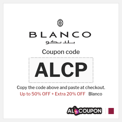 Coupon discount code for Blanco 20% OFF