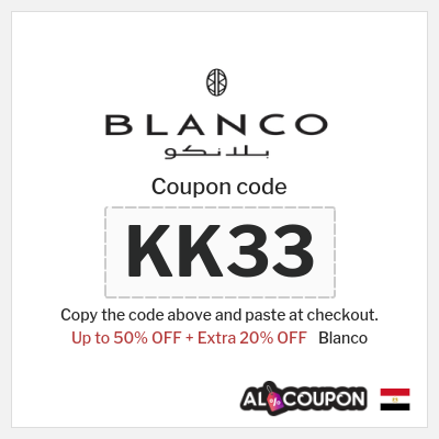 Coupon discount code for Blanco 20% OFF
