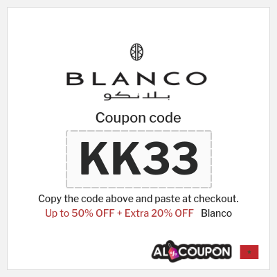 Coupon discount code for Blanco 20% OFF