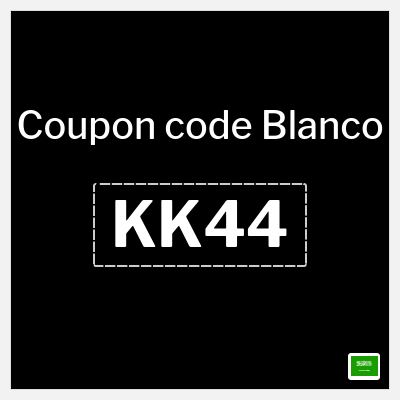 Coupon for Blanco (KK44) Extra 3% OFF