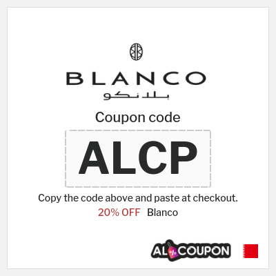 Coupon for Blanco (ALCP) 20% OFF