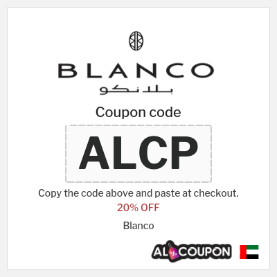 Coupon for Blanco (ALCP) 20% OFF