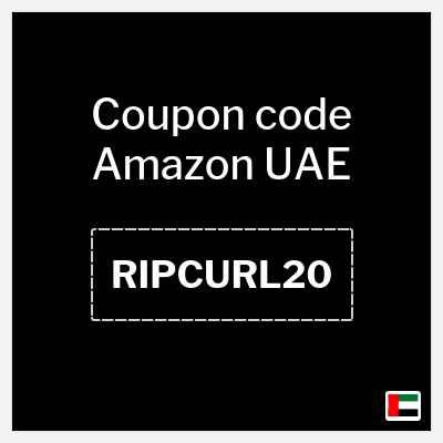 Coupon for Amazon UAE (RIPCURL20) 20% OFF