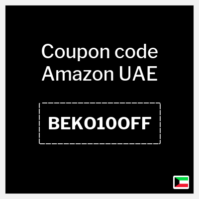 Coupon for Amazon UAE (BEKO10OFF) 10% OFF