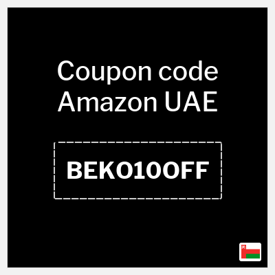 Coupon for Amazon UAE (BEKO10OFF) 10% OFF