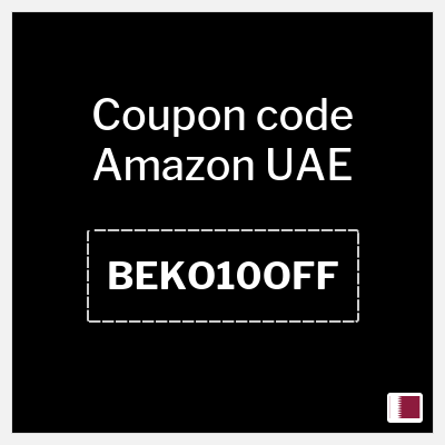 Coupon for Amazon UAE (BEKO10OFF) 10% OFF
