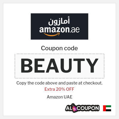 Coupon for Amazon UAE (BEAUTY) Extra 20% OFF